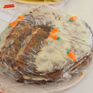 117 - Cake to include Vegetable ingredient.