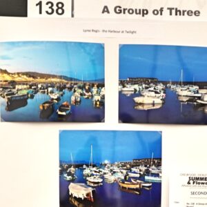 138 - A Group of Three Photographs on the Theme of “Boats”