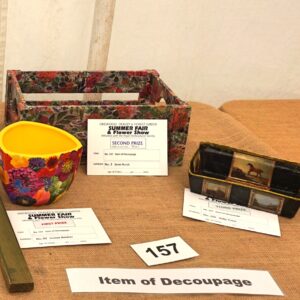 157 - Item of Decoupage