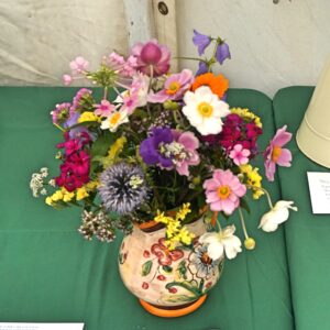 098 - Country Cottage Exhibit in a Jug